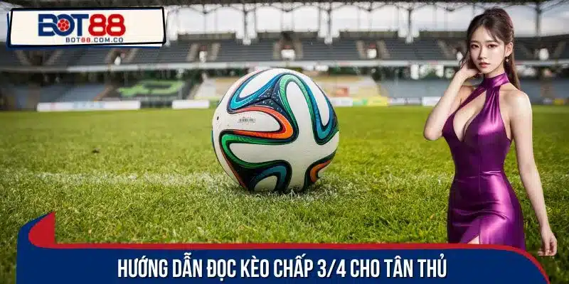 Hướng dẫn đọc kèo chấp 3/4 cho tân thủ 
