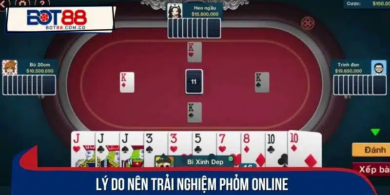 Điểm mạnh của trò chơi Phỏm